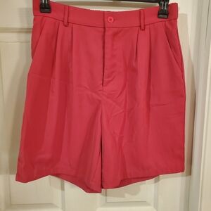 Women's Vibrant Fuchsia Dressy Shorts